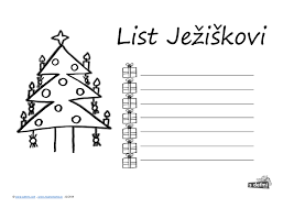 list ježiškovy189